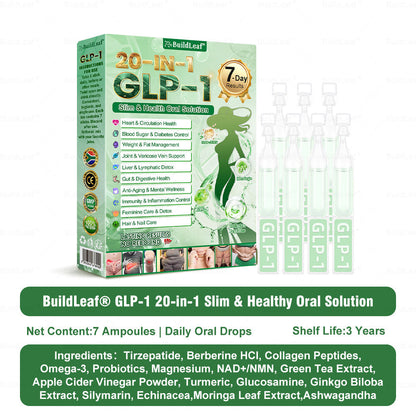 🌟𝘽𝙪𝙞𝙡𝙙𝙇𝙚𝙖𝙛® 𝗚𝗟𝗣-𝟭 𝟐𝟎-𝐢𝐧-𝟏 𝐒𝐥𝐢𝐦 & 𝐇𝐞𝐚𝐥𝐭𝐡 𝐎𝐫𝐚𝐥 𝐒𝐨𝐥𝐮𝐭𝐢𝐨𝐧 (𝑶𝒏𝒄𝒆 𝒂 𝒅𝒂𝒚, 𝒓𝒆𝒔𝒖𝒍𝒕𝒔 𝒊𝒏 7 𝒅𝒂𝒚𝒔), 𝑾𝒊𝒕𝒉 100 𝑩𝒊𝒍𝒍𝒊𝒐𝒏 𝑪𝑭𝑼 𝑨𝒄𝒕𝒊𝒗𝒆 𝑷𝒓𝒐𝒃𝒊𝒐𝒕𝒊𝒄𝒔 ✅ 𝑺𝒖𝒑𝒑𝒐𝒓𝒕𝒔 𝒘𝒆𝒊𝒈𝒉𝒕 𝒎𝒂𝒏𝒂𝒈𝒆𝒎𝒆𝒏𝒕, 𝒉𝒆𝒂𝒓𝒕 𝒉𝒆𝒂𝒍𝒕𝒉, 𝒅𝒊𝒂𝒃𝒆𝒕𝒆𝒔, 𝒈𝒖𝒕 & 𝒘𝒐𝒎𝒆𝒏’𝒔 𝒉𝒆𝒂𝒍𝒕𝒉, 𝒘𝒉𝒊𝒍𝒆 𝒇𝒊𝒓𝒎𝒊𝒏𝒈 𝒔𝒌𝒊𝒏 & 𝒃𝒐𝒐𝒔𝒕𝒊𝒏𝒈 𝒆𝒏𝒆𝒓𝒈𝒚