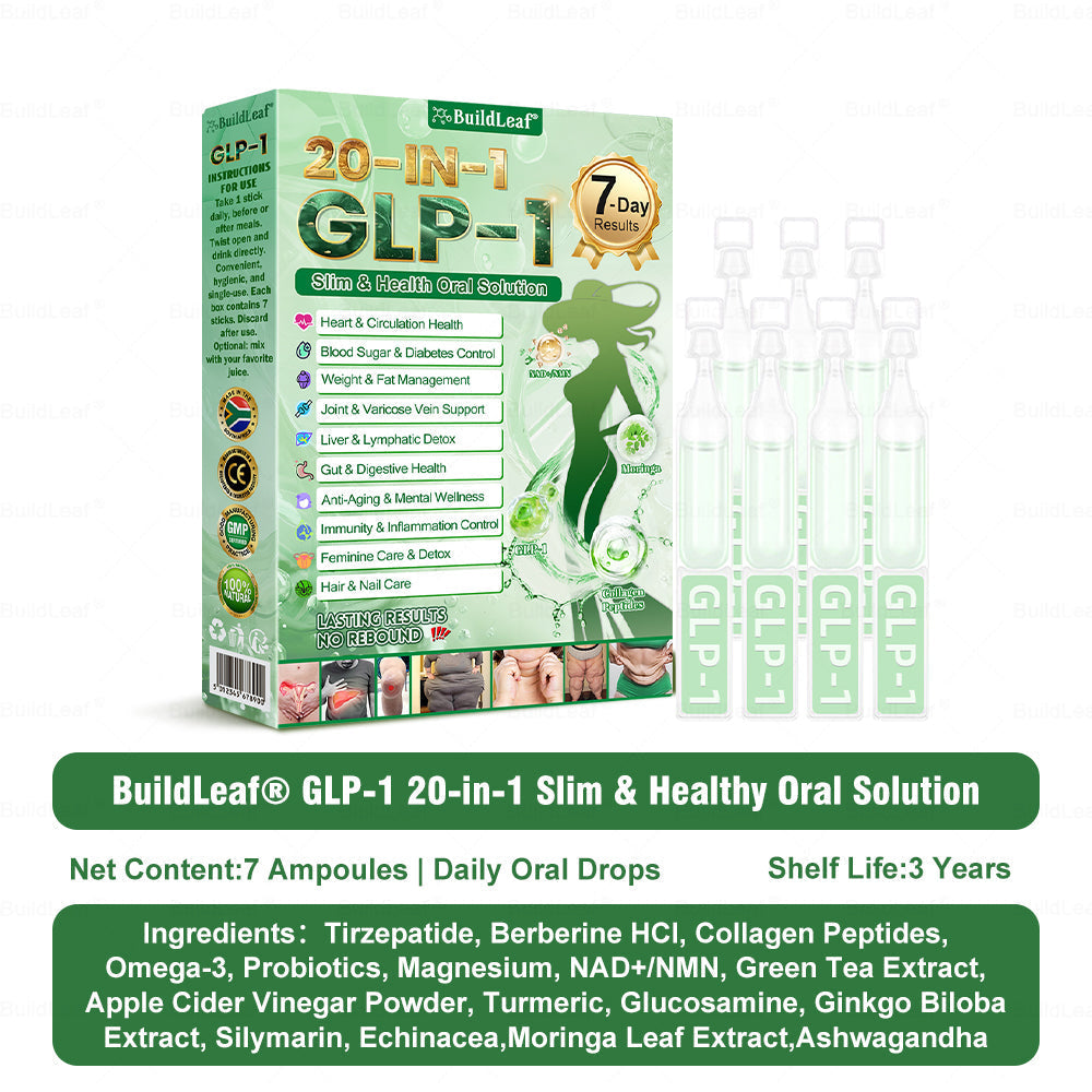 💎𝘽𝙪𝙞𝙡𝙙𝙇𝙚𝙖𝙛® 𝗚𝗟𝗣-𝟭 𝟐𝟎-𝐢𝐧-𝟏 𝐒𝐥𝐢𝐦 & 𝐇𝐞𝐚𝐥𝐭𝐡 𝐎𝐫𝐚𝐥 𝐒𝐨𝐥𝐮𝐭𝐢𝐨𝐧 (𝑶𝒏𝒄𝒆 𝒂 𝒅𝒂𝒚, 𝒓𝒆𝒔𝒖𝒍𝒕𝒔 𝒊𝒏 7 𝒅𝒂𝒚𝒔), 𝑾𝒊𝒕𝒉 100 𝑩𝒊𝒍𝒍𝒊𝒐𝒏 𝑪𝑭𝑼 𝑨𝒄𝒕𝒊𝒗𝒆 𝑷𝒓𝒐𝒃𝒊𝒐𝒕𝒊𝒄𝒔 ✅ 𝑺𝒖𝒑𝒑𝒐𝒓𝒕𝒔 𝒘𝒆𝒊𝒈𝒉𝒕 𝒎𝒂𝒏𝒂𝒈𝒆𝒎𝒆𝒏𝒕, 𝒉𝒆𝒂𝒓𝒕 𝒉𝒆𝒂𝒍𝒕𝒉, 𝒅𝒊𝒂𝒃𝒆𝒕𝒆𝒔, 𝒈𝒖𝒕 & 𝒘𝒐𝒎𝒆𝒏’𝒔 𝒉𝒆𝒂𝒍𝒕𝒉, 𝒘𝒉𝒊𝒍𝒆 𝒇𝒊𝒓𝒎𝒊𝒏𝒈 𝒔𝒌𝒊𝒏 & 𝒃𝒐𝒐𝒔𝒕𝒊𝒏𝒈 𝒆𝒏𝒆𝒓𝒈𝒚